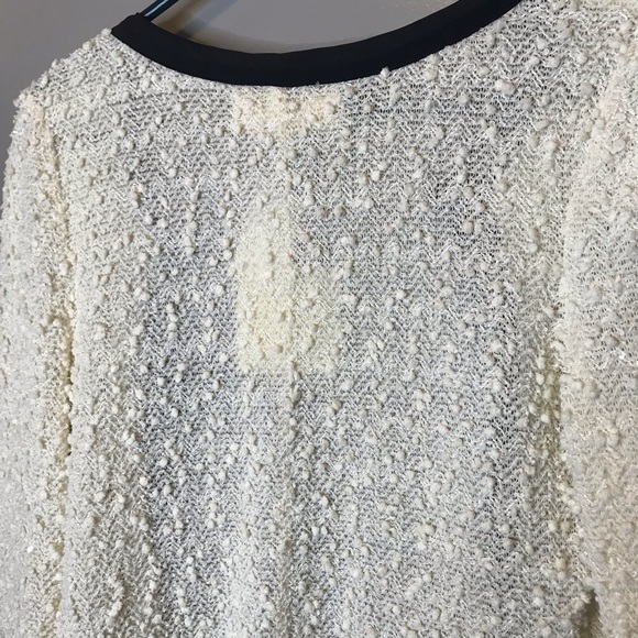 NWT! A’reve cream jacket/sweater. Medium - Picture 4 of 10